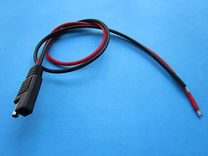 30 pcs SAE Connector DC Power Automotive DIY Cable 14AWG 500mm 50cm 0.5m New - Picture 1 of 6