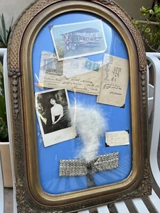 1915 cap. Eddie Rickenbacker lettera d'amore firmata e raggruppamento incorniciato 3 firme - Foto 1 di 24