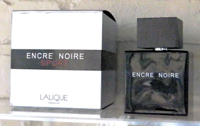 Lalique Paris Encre Noire Sport 3,3 OZ eau de toilette para hombre colonia spray NUEVO Foto 1 de 4