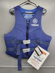 Yamaha MAR-22VVN-NV-** PFD Life Jacket, Yamaha Value Neoprene Navy  - Picture 1 of 2