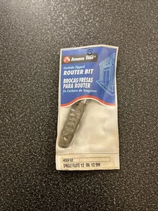 Amana Tool 45312 Carbide Tip Straight Plunge Router Bit 1/2”D X 2” - Picture 1 of 3