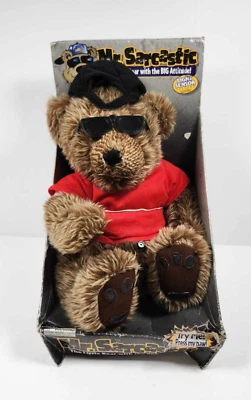 Говорящий медведь MR SARCASTIC с отношением 2003 Fuzzy Bear на батарейках - Изображение 1 из 4
