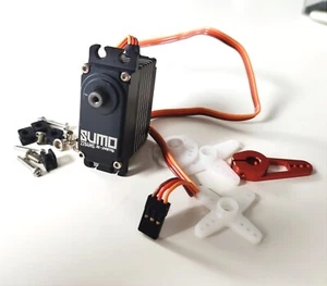 Sumo BL HC-2284MG HV 20Kg/0,55 cek Brushless Alu houising Titanium gearing Servo - Bild 1 von 3
