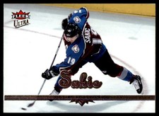 2006-07 IN THE GAME ULTIMATE MEMORABILIA AUTOS JOE SAKIC COLORADO AVALANCHE #55