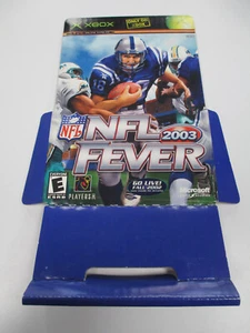 Original Xbox - NFL FEVER 2003 Countertop Standee Promo Display - NEVER USED - Picture 1 of 2