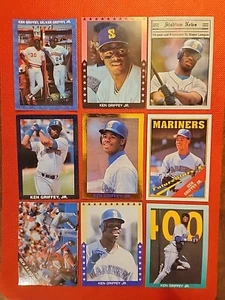 Ken Griffey Jr. NICE LOT of 9 RARE & ODDBALL Seattle Mariners - Picture 1 of 10