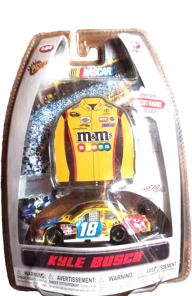 2010 Winners Circle Kyle Busch #18 Mini Jacket Magnet M&Ms 1/64 FREE SHIPPING! - Image 1 of 1