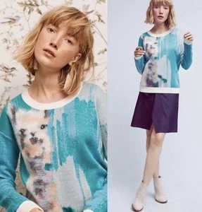 LN WOMENS SMALL (bust 38”) ANTHROPOLOGIE LAUREN WALCOTT LLAMA SWEATER - Picture 1 of 3