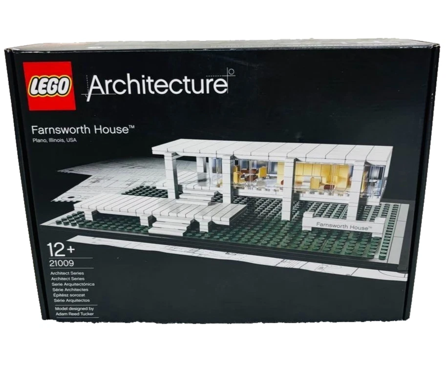 LEGO Architecture 21009 Farnsworth House Box Opened Bags Sealed - Image 1 of 4