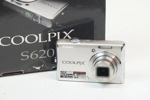 Nikon Coolpix S620 Digital Camera 12.1MP *boxed* TOP condition! - Picture 1 of 8