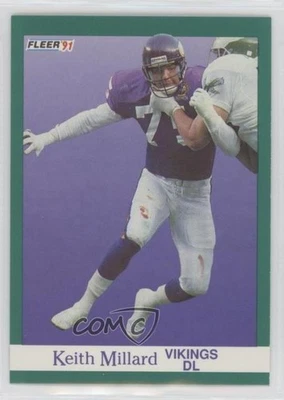 1991 Fleer Keith Millard #287 - Image 1 of 2