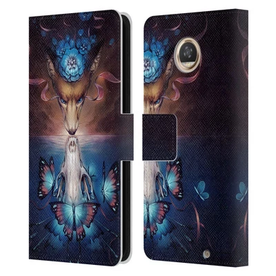 JONAS "JOJOESART" JÖDICKE WILDLIFE 2 LEATHER BOOK CASE FOR MOTOROLA PHONES - Image 1 of 4