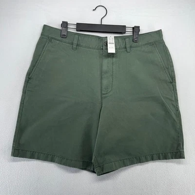 Pantalones Cortos J Crew Para Hombre 34 Verde Pacific Spruce Clásicos Preppy Militar 7 Pulgadas NUEVO Foto 1 de 4