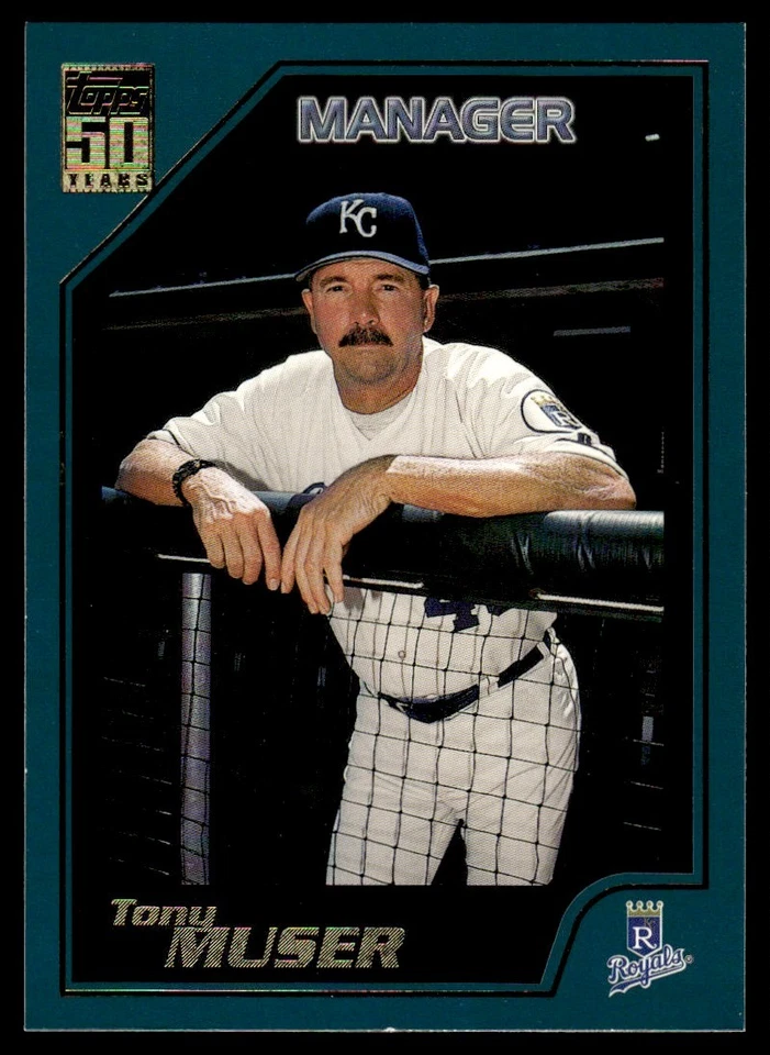 2001 Topps Tony Muser Kansas City Royals #333 - Image 1 of 2