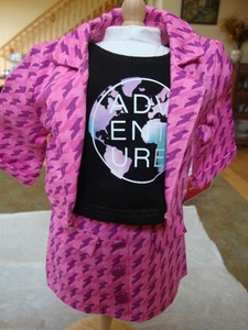 18" American Girl Puppenkleidung SPASS IN DER STADT REISEN Rock Jacke nur Oberteil neu - Bild 1 von 1