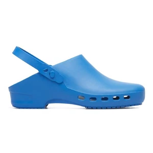 Holzschuhe Autoklavierbar Blau Mit Gurt Nr 38 - 45 EXENA - Bild 1 von 1