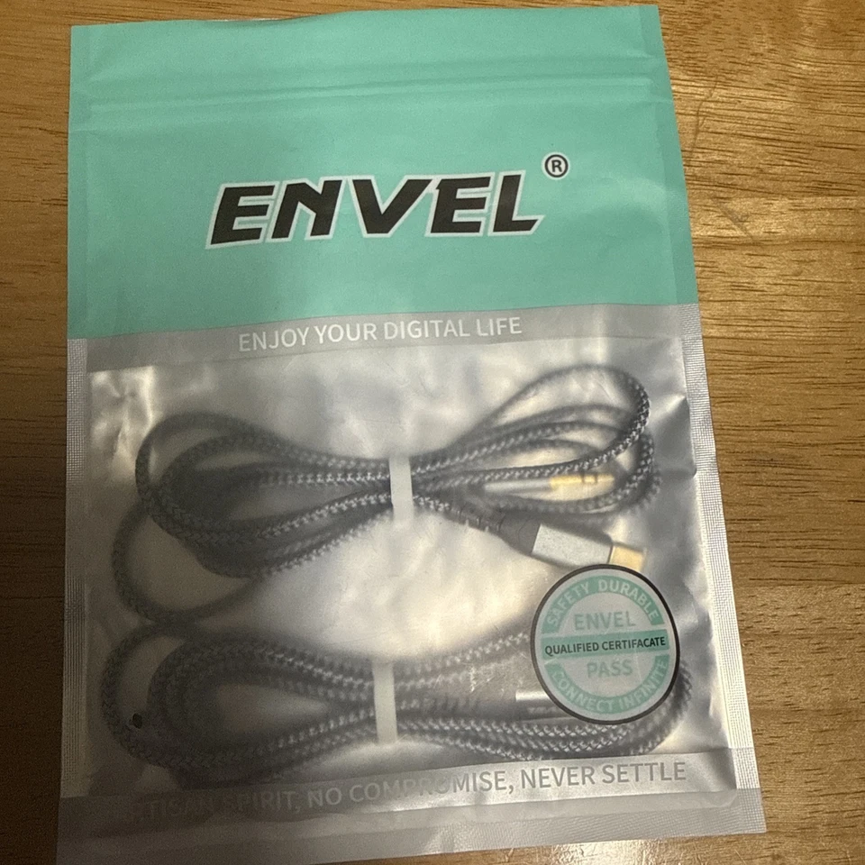 Cable adaptador de auriculares auxiliar universal USB tipo C a 3,5 mm conector 2x Foto 1 de 4