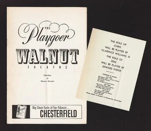 Clarence Williams III Debut "LONG DREAM" Joya Sherrill 1960 FLOP Tryout Playbill - Picture 1 of 8