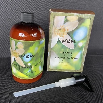 LIMPIADOR ACONDICIONADOR FLOR DE AZAHAR PRIMAVERA WEN BY CHAZ DEAN 16 OZ NUEVO EN CAJA CON BOMBA Foto 1 de 3