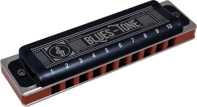 Blues Tone BIG EASY HARMONICA in D. 10-Loch Bluesharfe, fantastischer Klang & Preis-Leistungs-Verhältnis