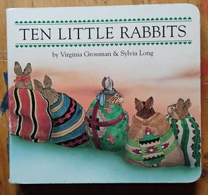 Ten Little Rabbits Board Book by Virginia Grossman (1998, Children's Board Books - Imagen 1 de 4