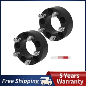 Set of 2 2 Inch 5x4.5" 82.5 CB M12x1.5 Wheel Spacers For Honda Accord CR-V Civic - Picture 1 of 14