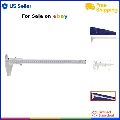 Vernier Caliper Stainless Steel Inch/Metric 0-6" Range Accurate Precision - Image 1 of 4