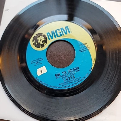COVEN: one tin soldier / i guess it's a beautiful day MGM 7" Single 45 RPM - Image 1 of 2