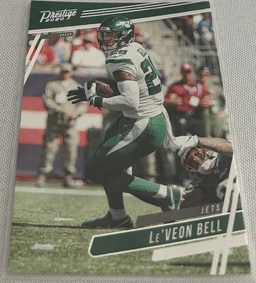 2020 Panini Prestige Football Le'Veon Bell New York Jets base card #114 - Image 1 of 2
