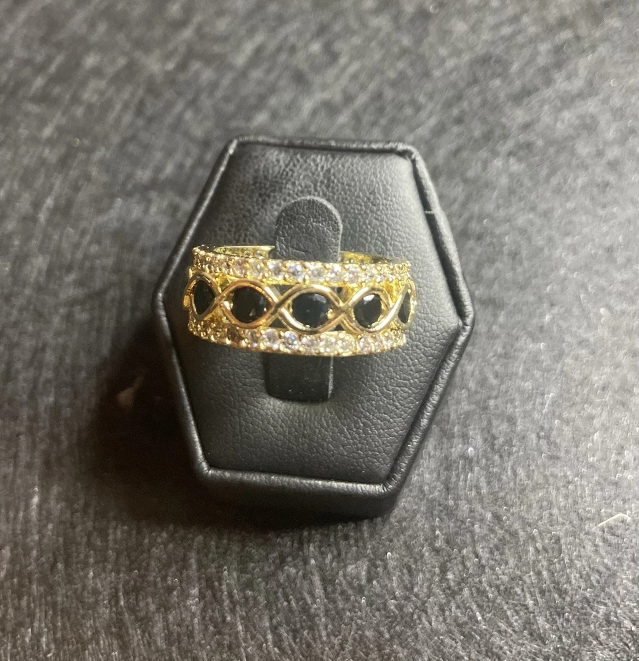 Anillo Oro Negro Talla 9 Foto 1 de 1
