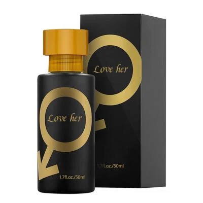 Pheromone Perfume Spray Aphrodisiac Golden Love Her For Mens to Attract Womens ≯ - Image 1 of 4