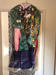 Disney Alice in Wonderland Mad Hatter Outfit Girl's 5/6 NWT - Picture 1 of 2