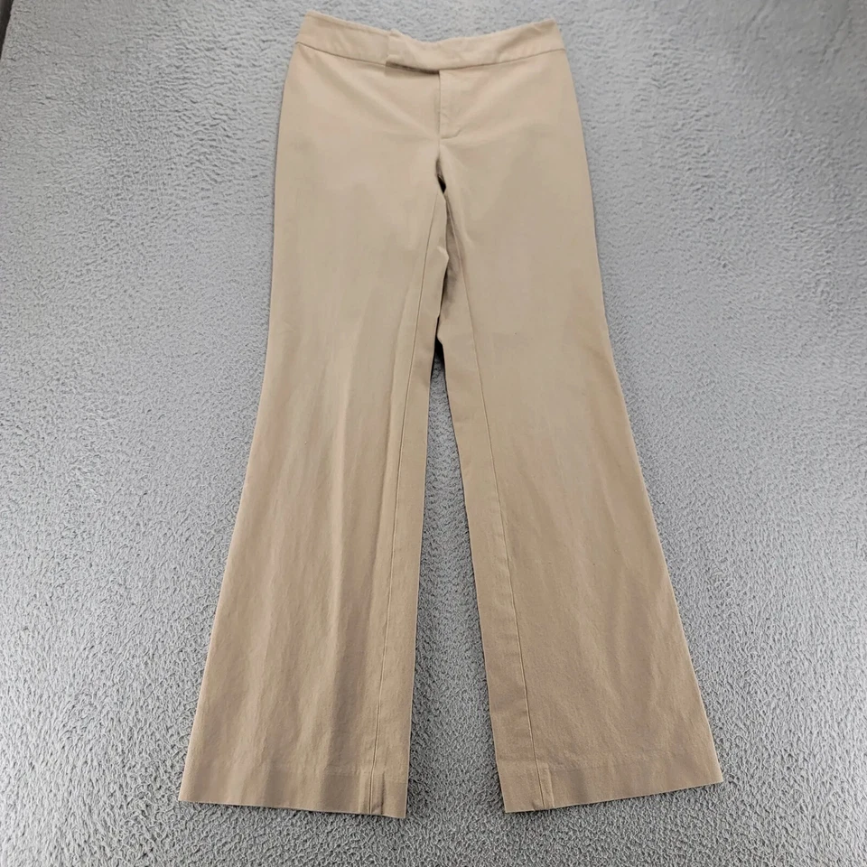 Banana Republic Pants Womens 4 Tan Harrison Stretch Dress Pants Trousers Work - Image 1 of 4