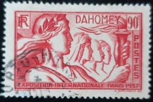 Sello del Dahomey Francés Nº 107 Borrado CAD - Imagen 1 de 2