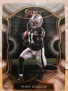 Panini Select Football 2020 Henry Ruggs III RC Raiders #58 Trading Card NFL - Bild 1 von 1