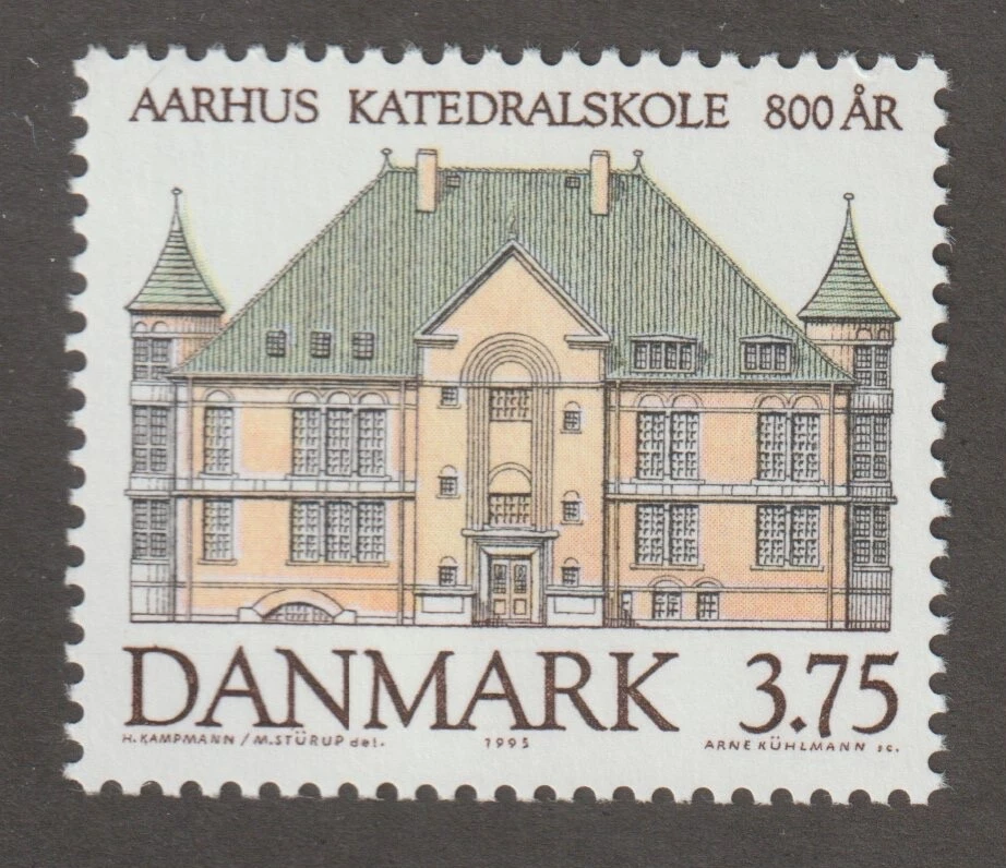 Denmark 1995 #1020 Aarhus Cathedral School 800th Anniversary - MNH - Image 1 of 1
