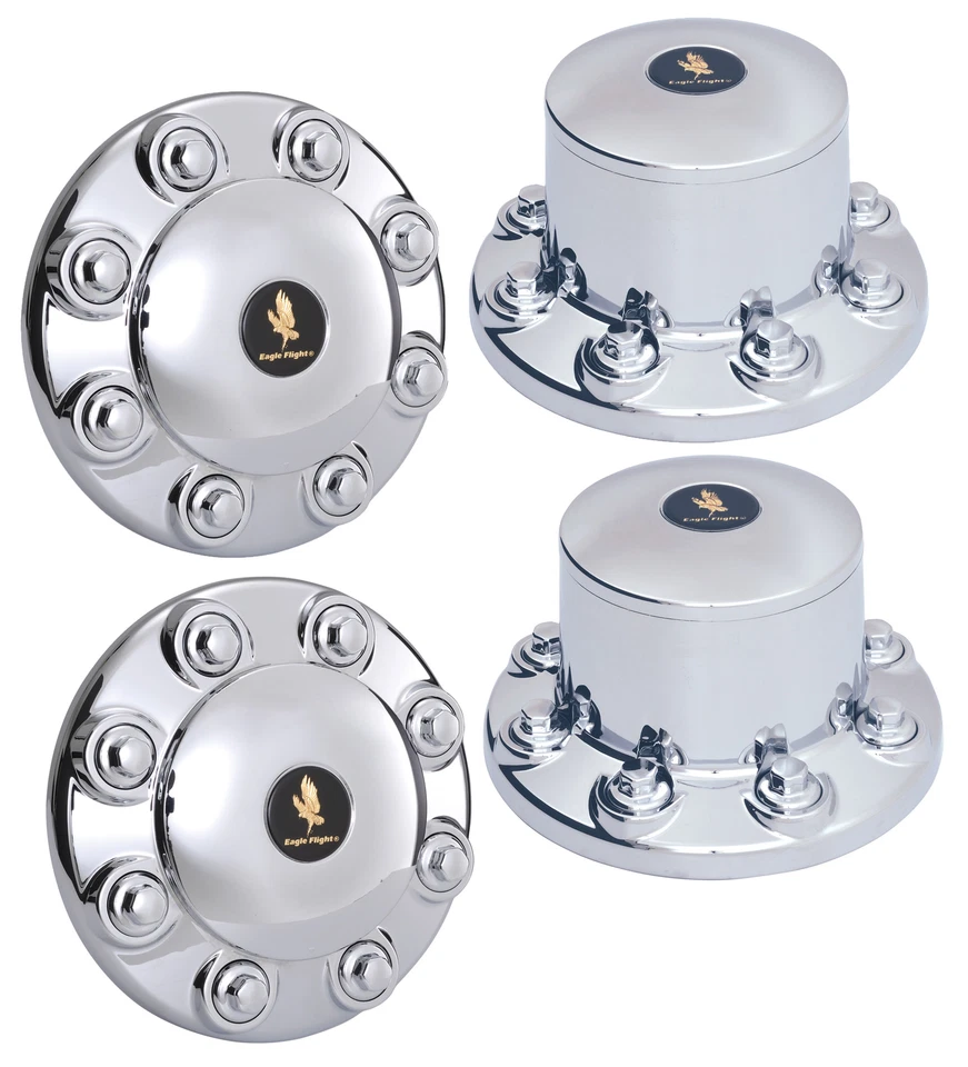 Eagle Flight JTC820 Center Cap Set Fits 1990-2010 Chevy 4500 / 500 - Image 1 of 1