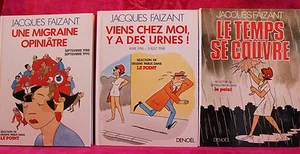 Jacques Faizant - Lot de 3 - Album grand format - Occasion - Imagen 1 de 1