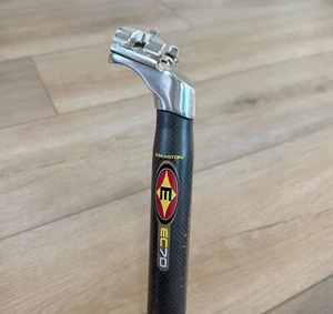 Easton EC70 Carbon Seatpost 31.6mm x 350mm Nice! SetBack - Picture 1 of 7