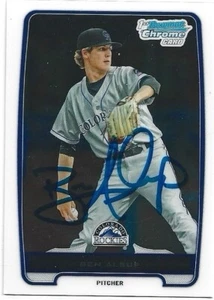 2012 Bowman Chrome - Prospects #BCP195 Ben Alsup (RC) Signed Card - Picture 1 of 1