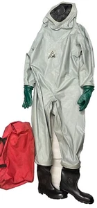MSA AURE CHEMICAL PROTECTIVE SUIT - Picture 1 of 11