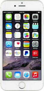 Apple iPhone 6 - 64GB - Silver (Unlocked) A1586 (CDMA + GSM)