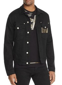 versace jeans jacket black