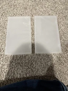 1 Clear Reguler Size Video VHS Case with Full Sleeve NEU - Bild 1 von 2