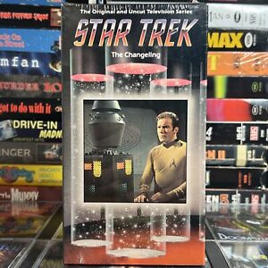 Star Trek - The Changeling TOS Episode 37 VHS Nowy zapieczętowany w znaczkach studyjnych Shatner
