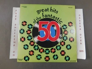VA FANTASTIC FIFTIES DBL LP DORIS DAY LOUIS ARMSTRONG JUDY GARLAND RAY CONNIFF - Picture 1 of 5