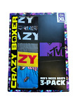 New Crazy Boxer Briefs 3-pk MTV XL Beavis & Butt-Head Boxed Set Men 40-42