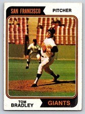 Topps 1974 Tom Bradley #455