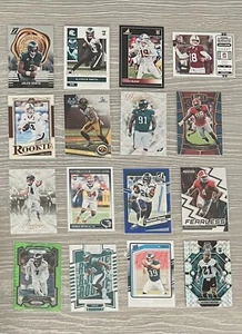 Philadelphia Eagles 16 Karten Lot Rookies Inserts - Bild 1 von 2