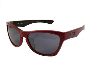 OAKLEY SUNGLASSES JUPITER LX BRICK RED FRAME GREY LENS 03-284 NEW - Picture 1 of 4